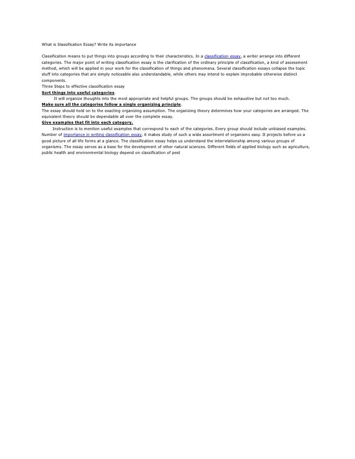 Division classification essay on shoes